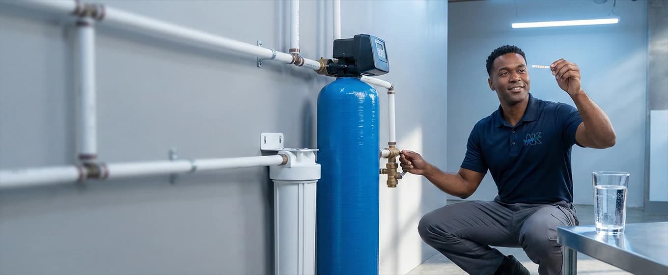 Professional water softener installation and repair