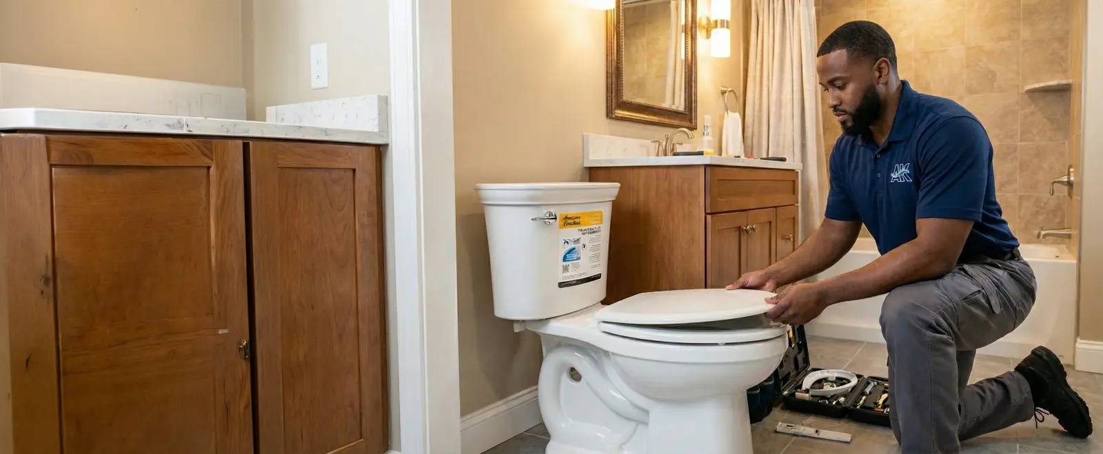 Professional toilet repair and installation