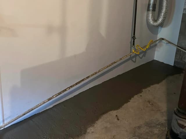 Basement French Drain - Boardman, OH